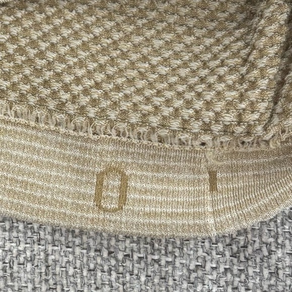 NWT Lululemon Swiftly Tech Textured Knit Shirt Gemweave Butter Cream Sheer Oak 0 - Picture 4 of 8